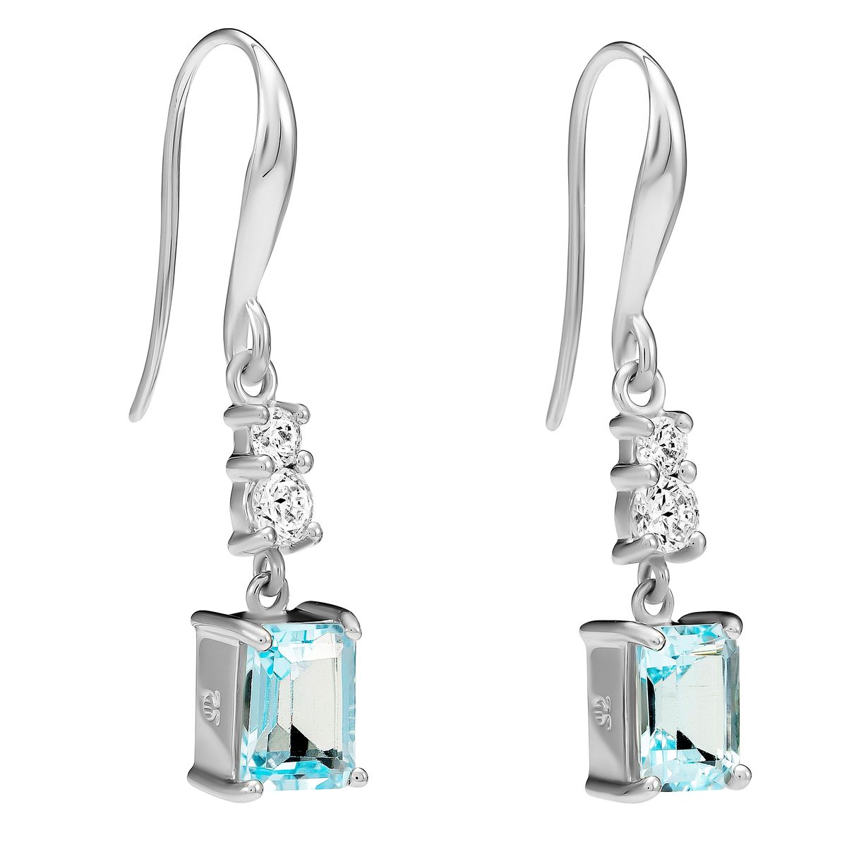 Orphelia 'Fira' Damen Ohrhänger aus 925 Sterling Silber - Silber ZO-7571