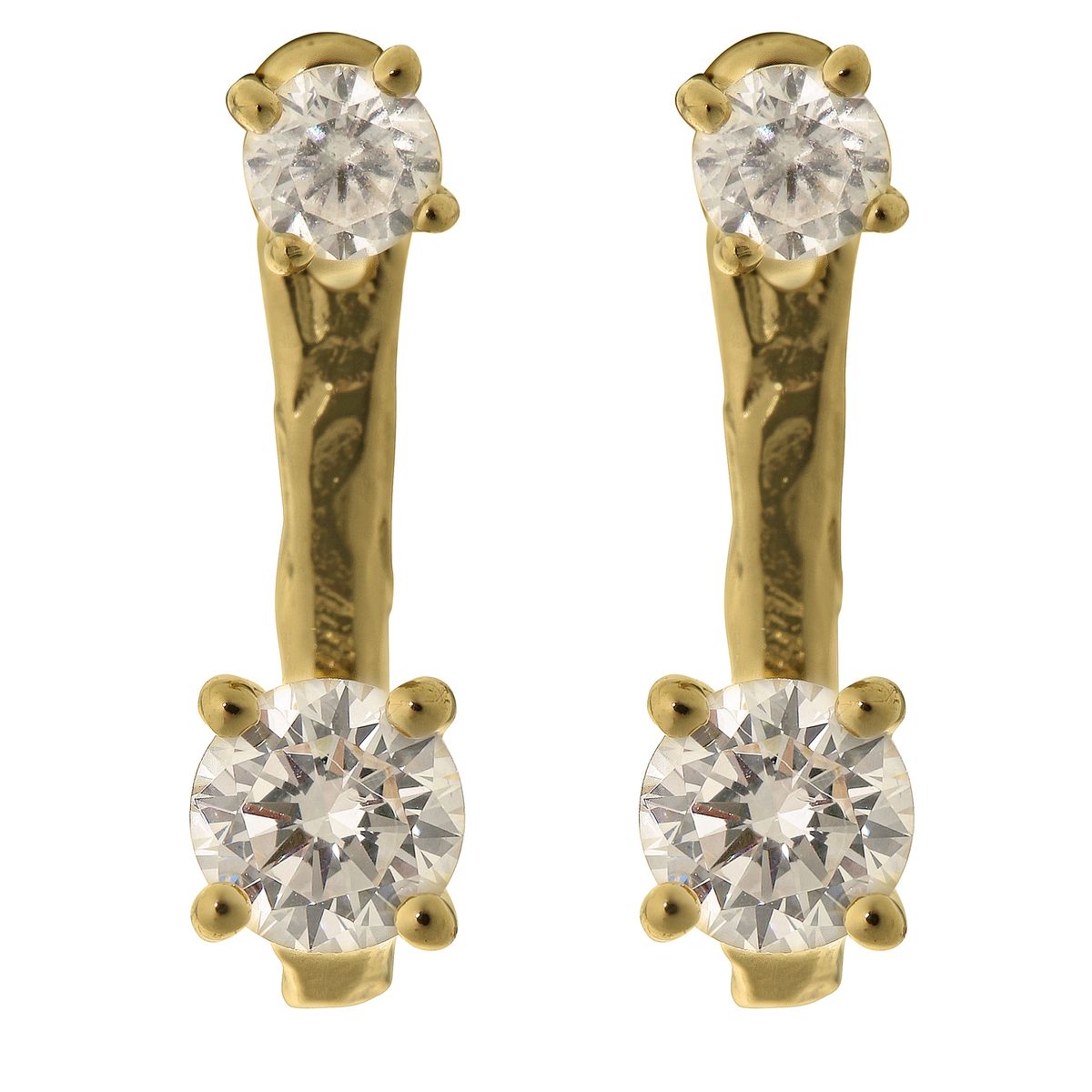 Orphelia 'Lykke' Tropfenohrringe aus 925er Sterlingsilber für Damen - Gold ZO-7128/G