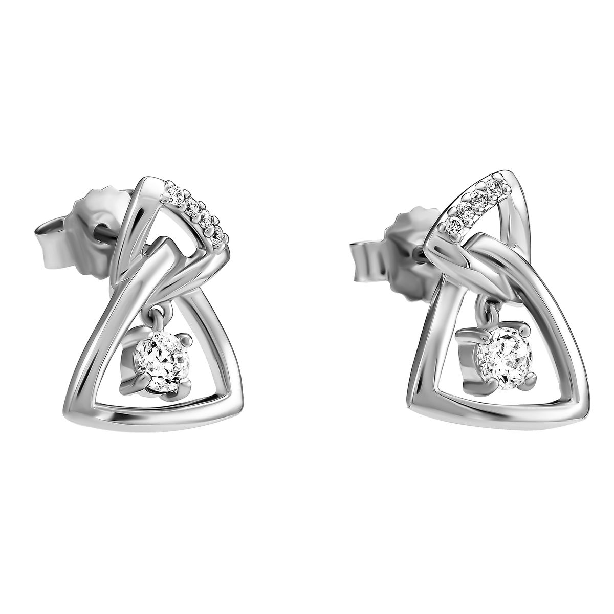 Orphelia 'Santorini' Tropfenohrringe aus 925er Sterlingsilber für Damen - Silber ZO-7570