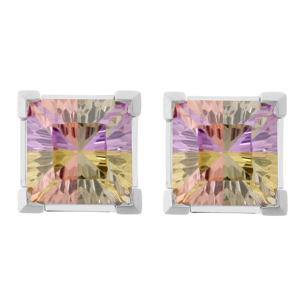 Orphelia Damen 925 Sterling Silber Ohrstecker - Silber CC-36
