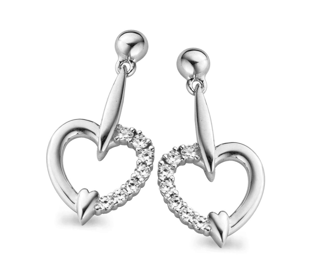 Orphelia Damen-Ohrhänger aus 925er Sterlingsilber – Silber ZO-5106