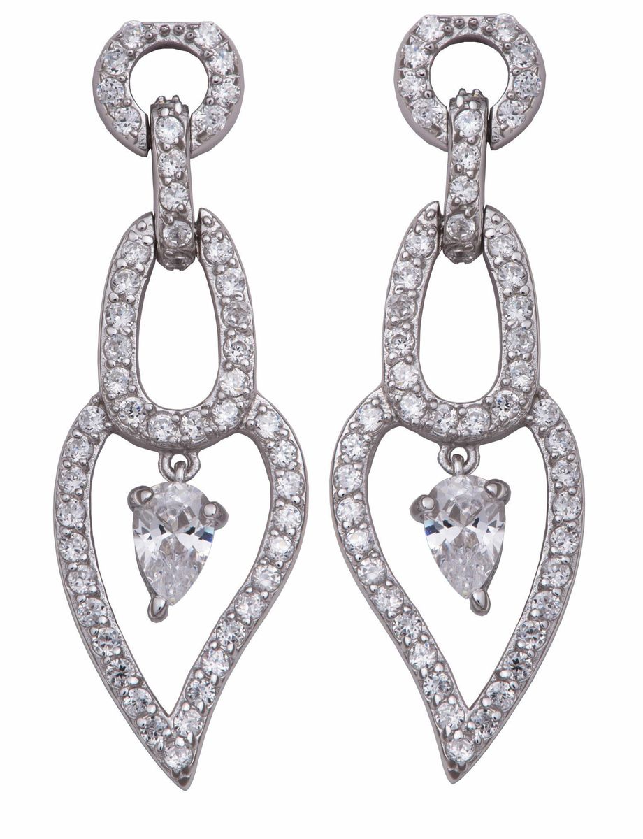 Orphelia Damen-Ohrhänger aus 925er Sterlingsilber – Silber ZO-5882