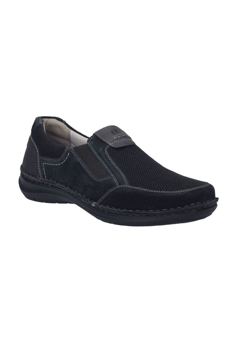 Herren Leder Slipper Komfortschuh