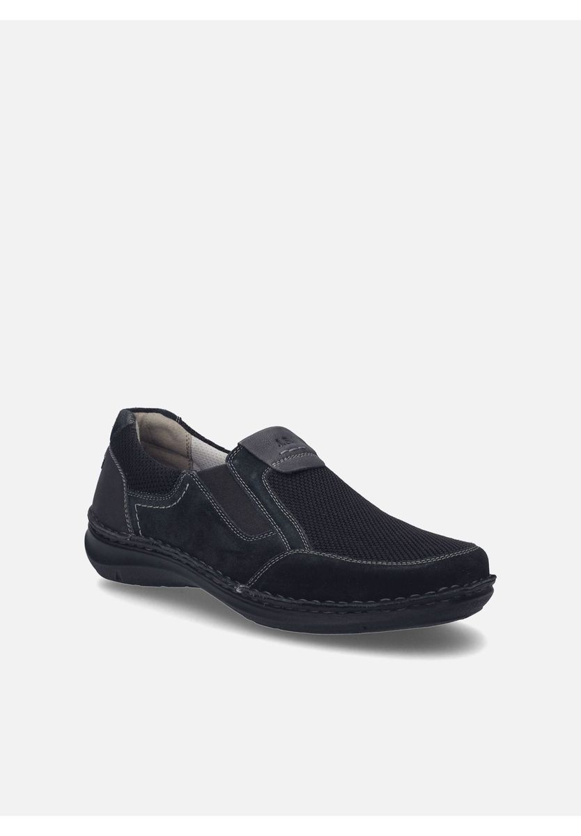 Herren Leder Slipper Komfortschuh