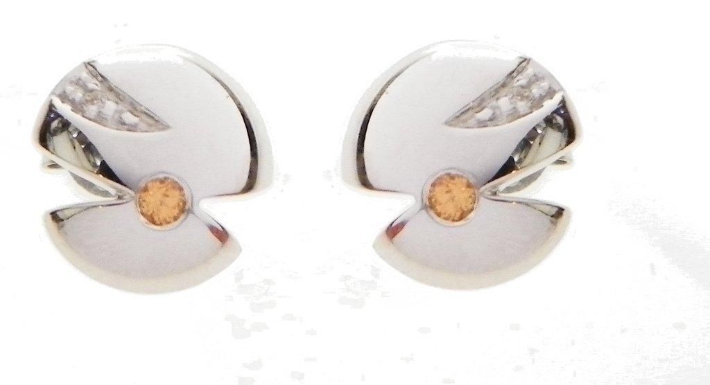 Orphelia Ohrstecker für Damen, 925 Sterlingsilber, Silber ZO-5661