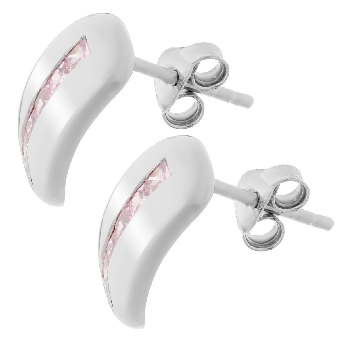 Orphelia Ohrstecker für Damen, 925 Sterlingsilber, Silber ZO-5585