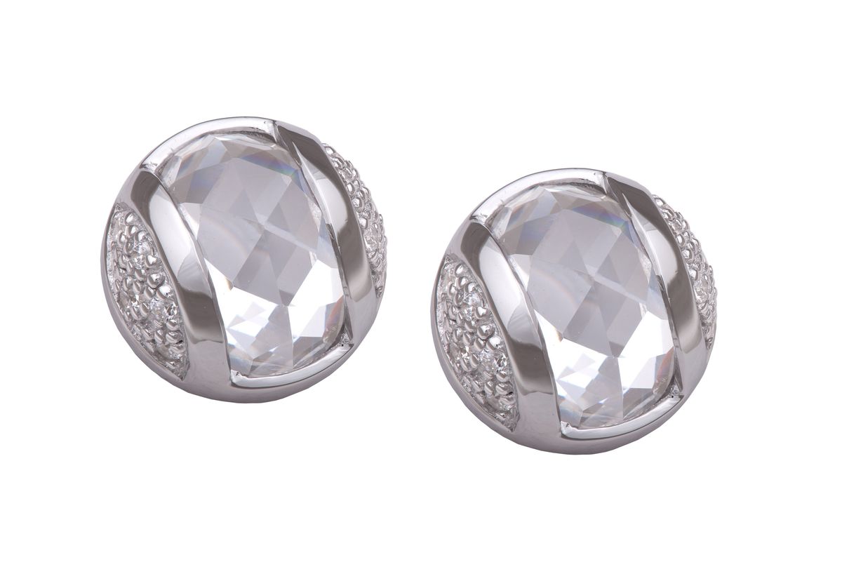 Orphelia Ohrstecker für Damen, 925 Sterlingsilber, Silber ZO-5911
