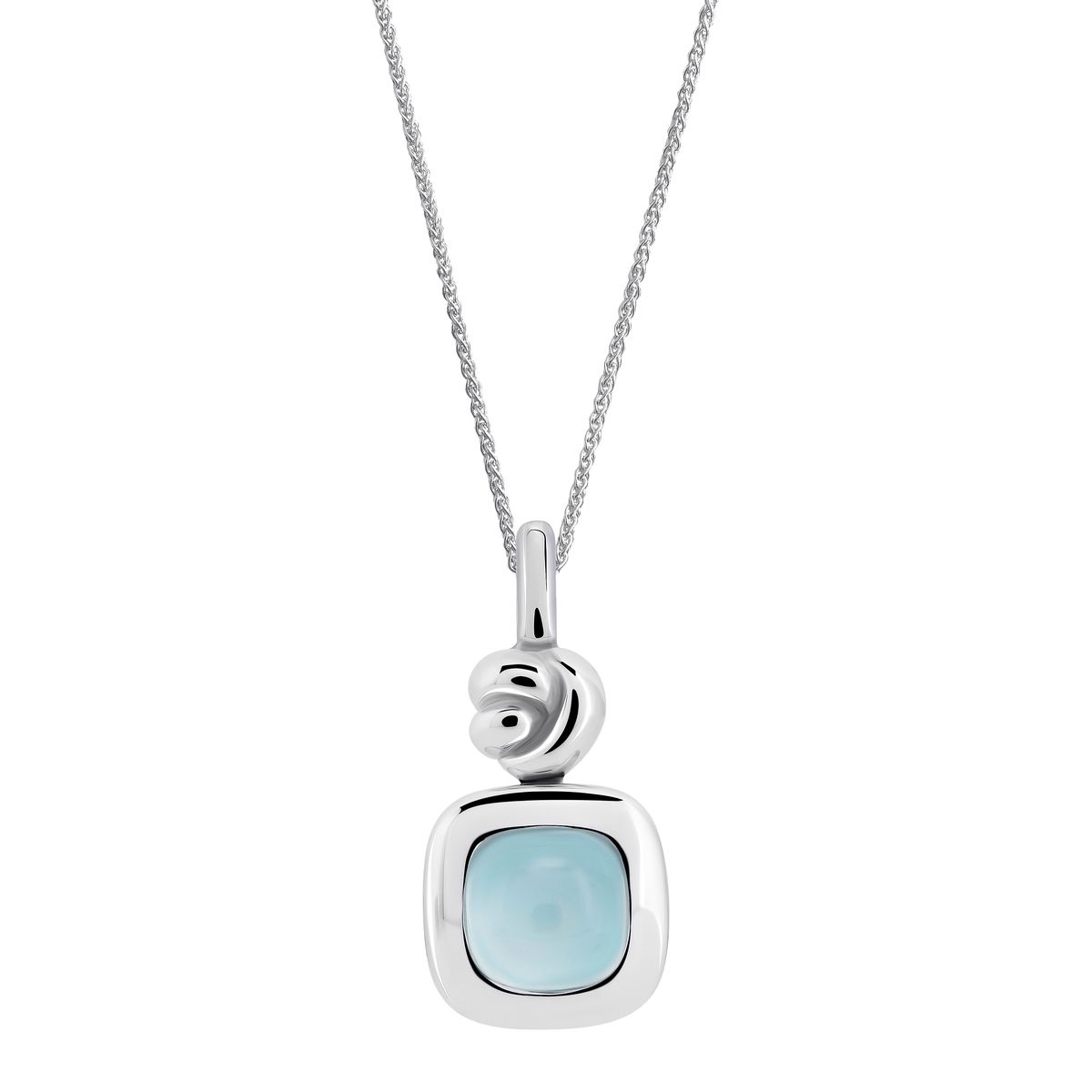 Schmuckset mit quadratischen Cabochons