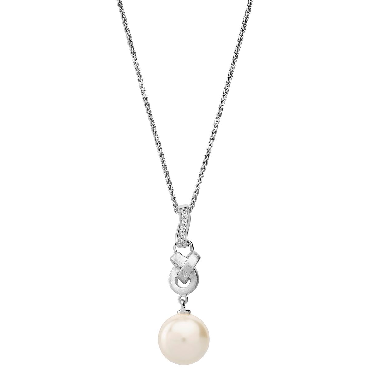 'Clara' Knoten- und Perlen-Schmuckset