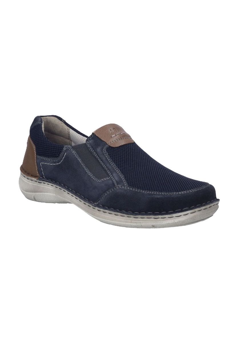 Herren Leder Slipper Freizeit Loafer