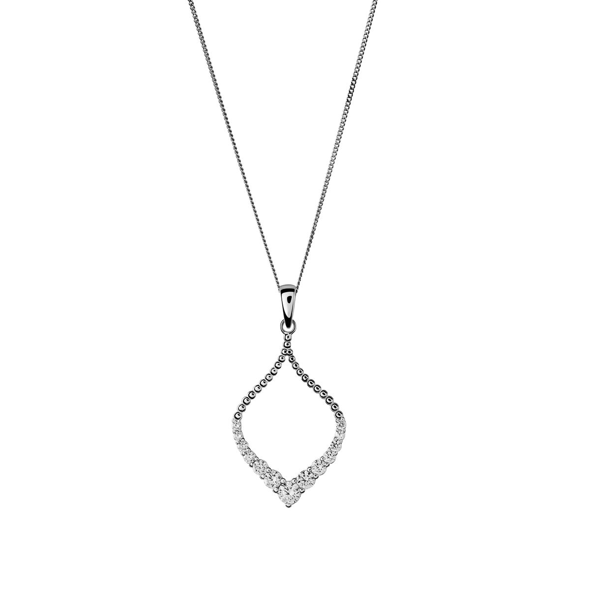 Grace Tropfen Silber-Schmuckset