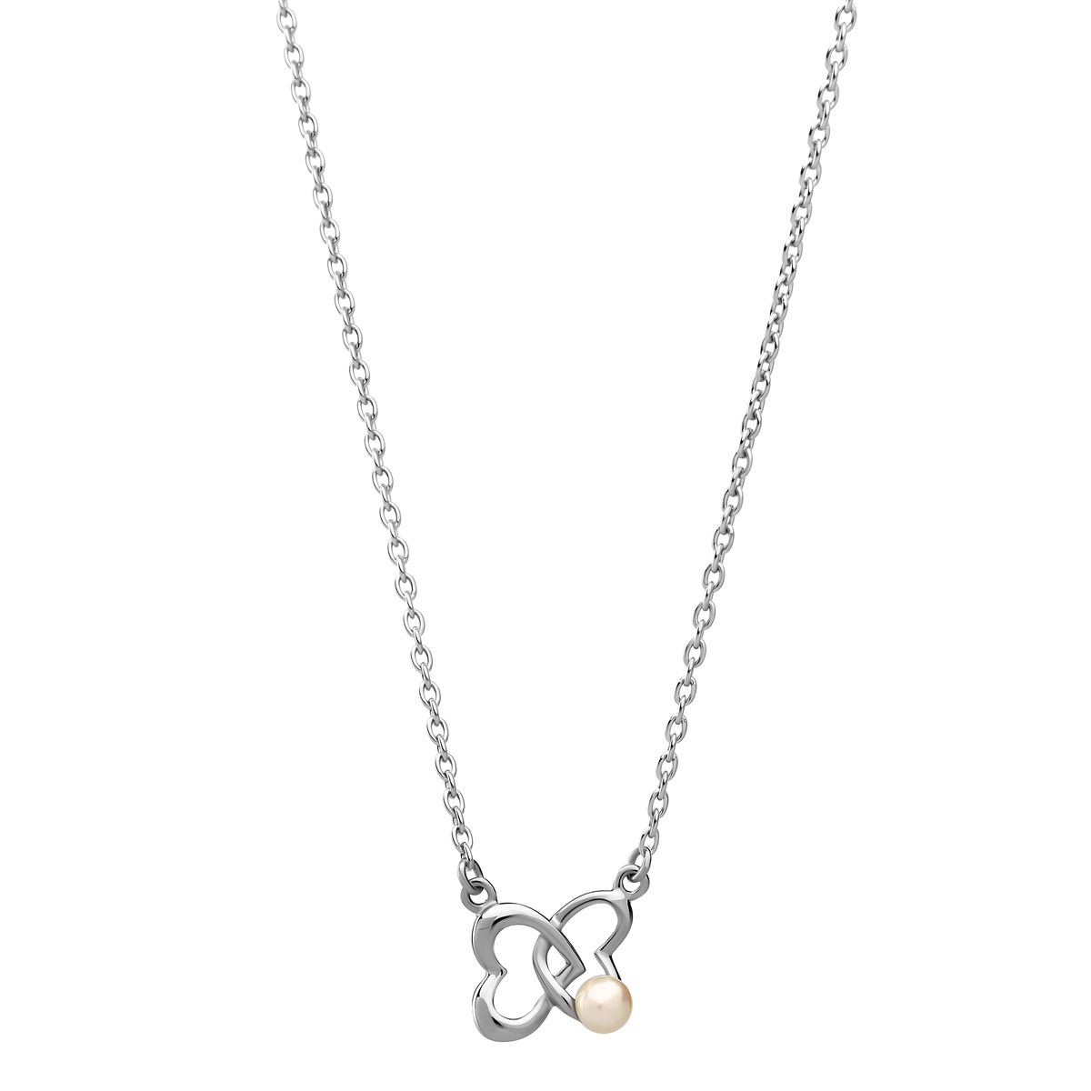 Orphelia 'Lili' Damen 925 Sterling Silber Set: Kettenanhänger + Ohrringe - Silber SET-7513