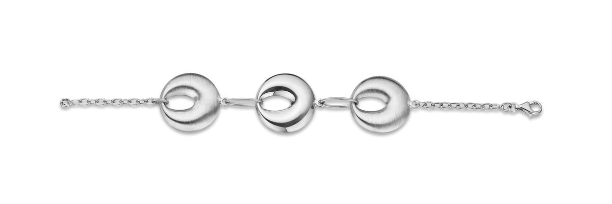 Schmuck-Duo mit ineinandergreifenden Kreisen