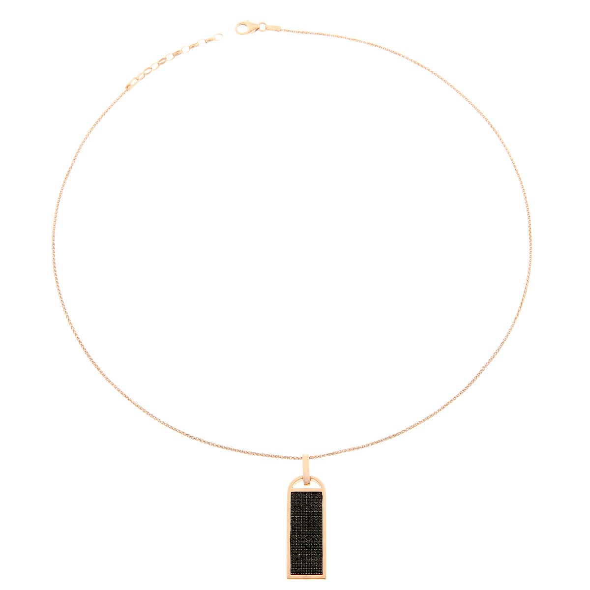 Elegantes Schmuckset mit Pavé-Rechtecken