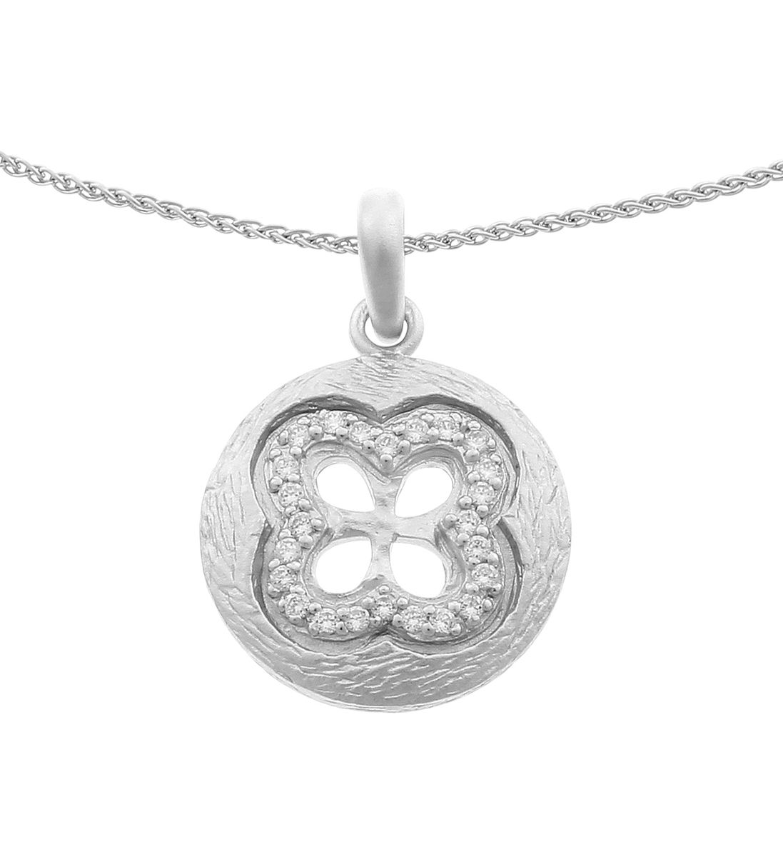 Funkelndes Kleeblatt Schmuck-Set