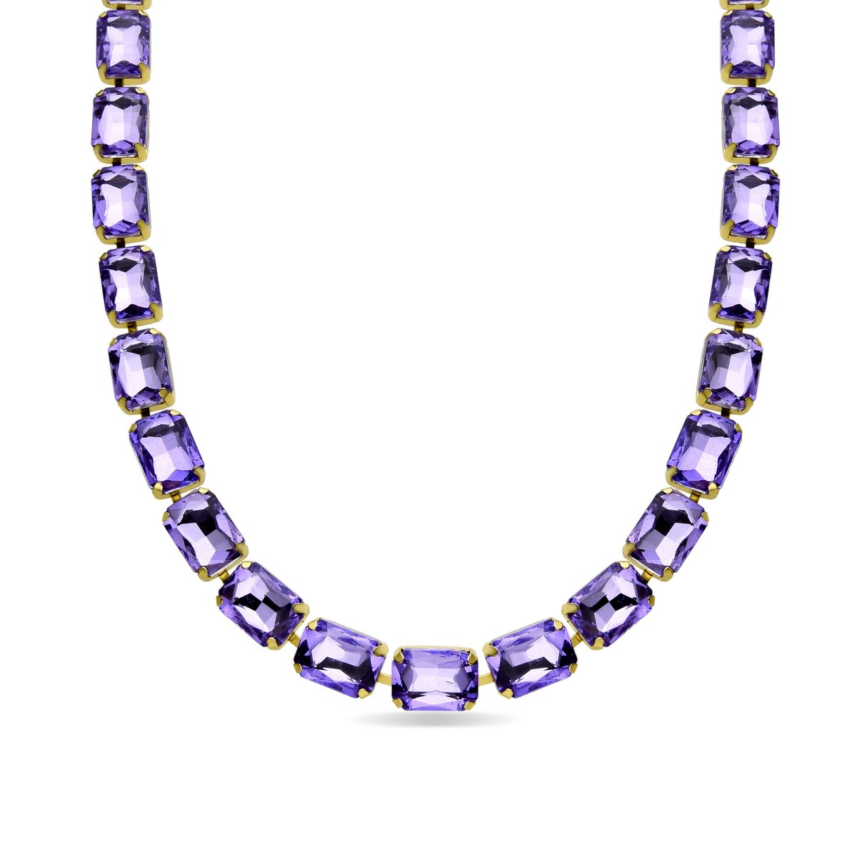 Luxenter Ankek-Halskette aus 18k Gelbgold