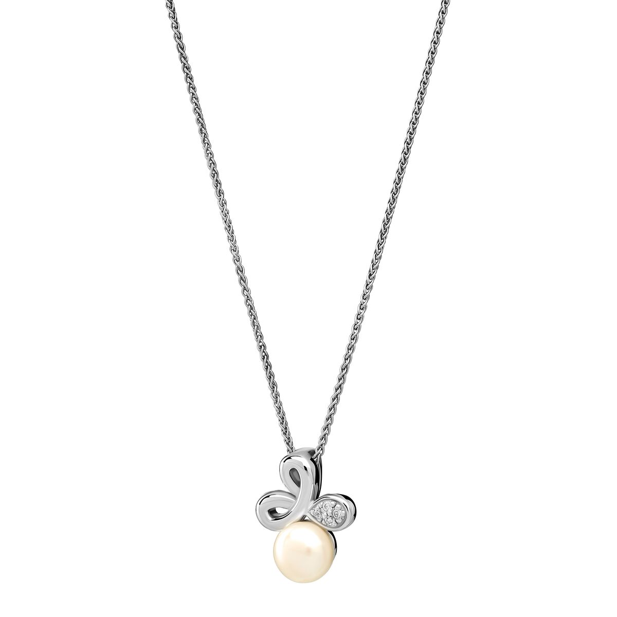 Orphelia 'Elisabeth' Damen 925 Sterling Silber Kette mit Anhänger - Silber ZH-7511