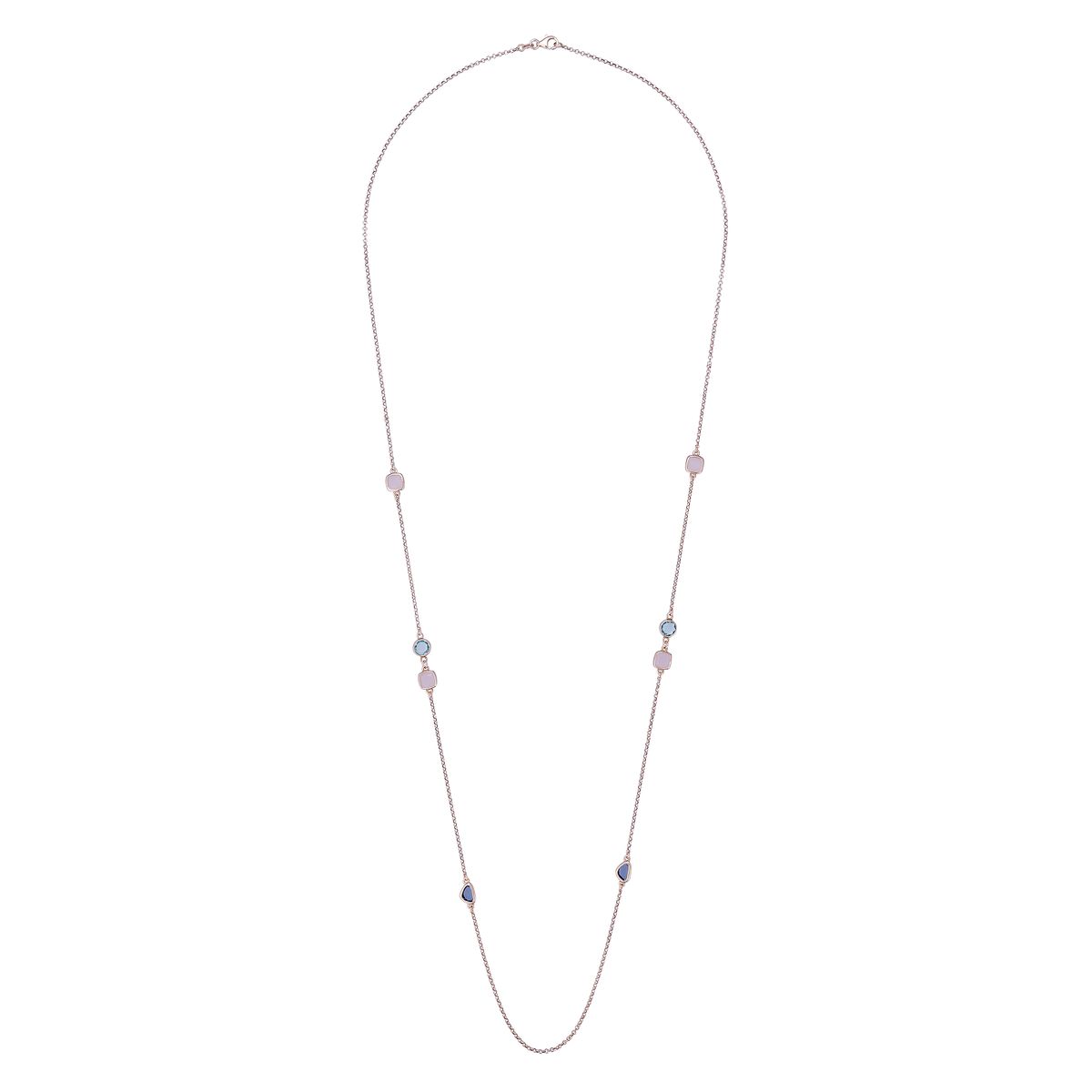 Orphelia 'Euphemia' Damenkette aus 925 Sterling Silber - Rose ZK-7411