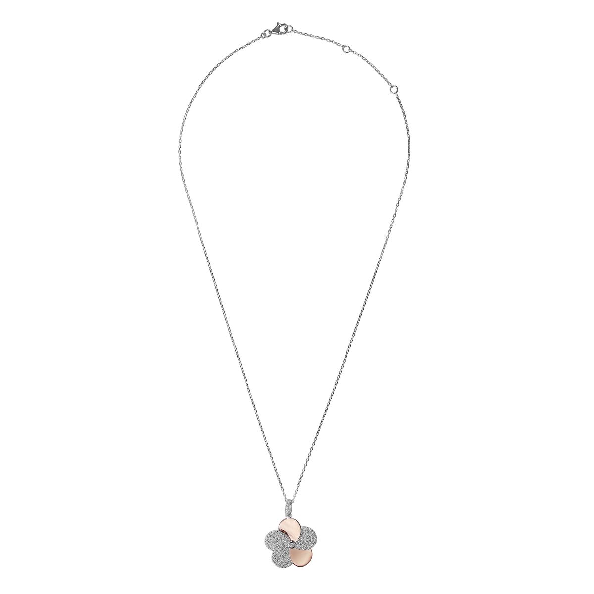 'Fioni' Halskette mit Blumenanhänger