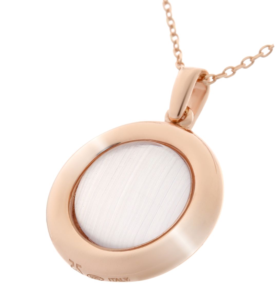 Elegante Kette mit rundem Anhänger