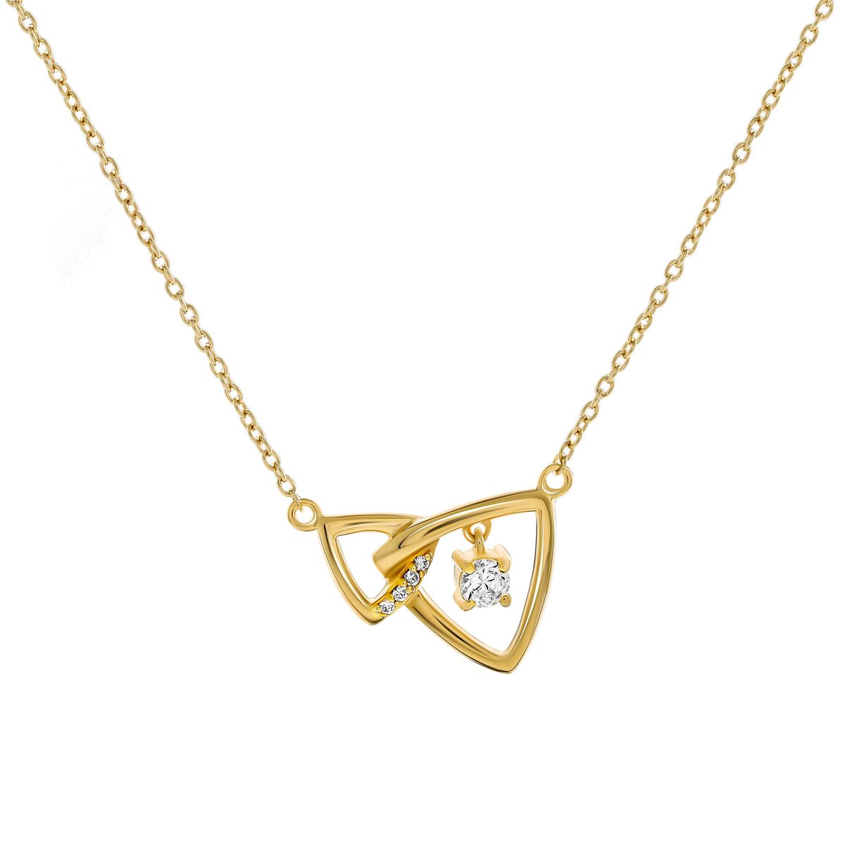 Orphelia 'Santorini' Halskette für Damen aus 925er Sterlingsilber – Gold ZK-7570/G