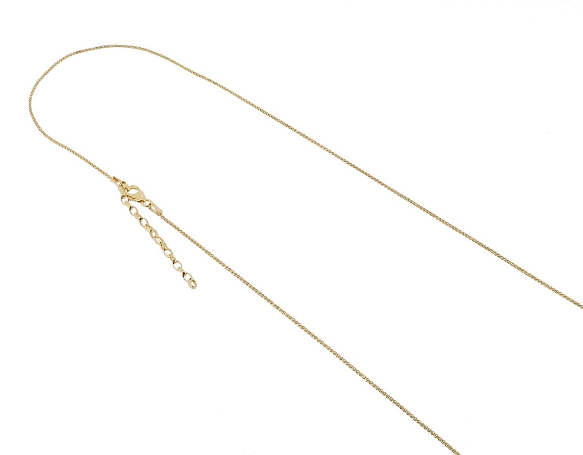 Orphelia Damen 925 Sterling Silber Kette ohne Anhänger - Gold ZK-2727/2