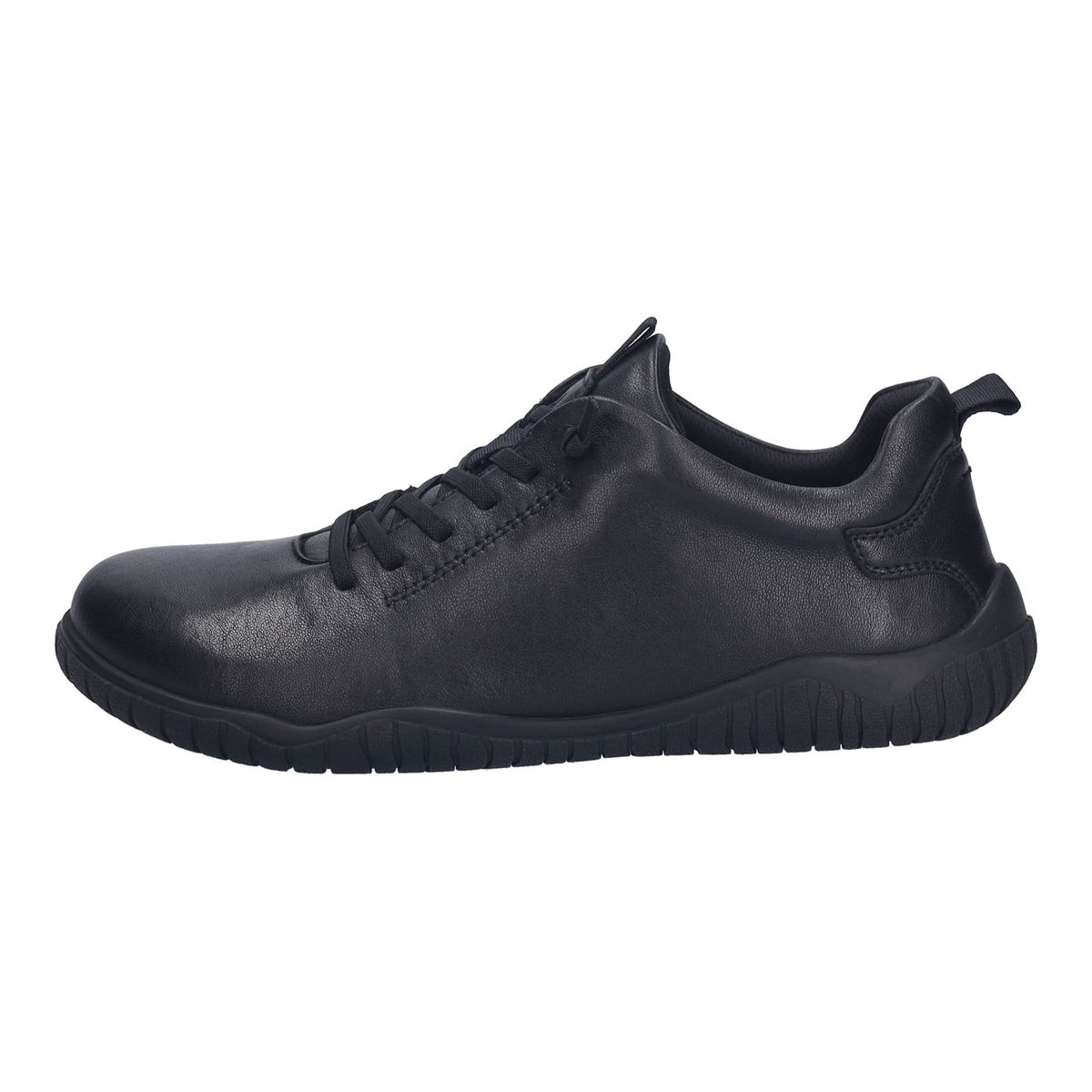 Lässiger Schnür-Sneaker aus Leder