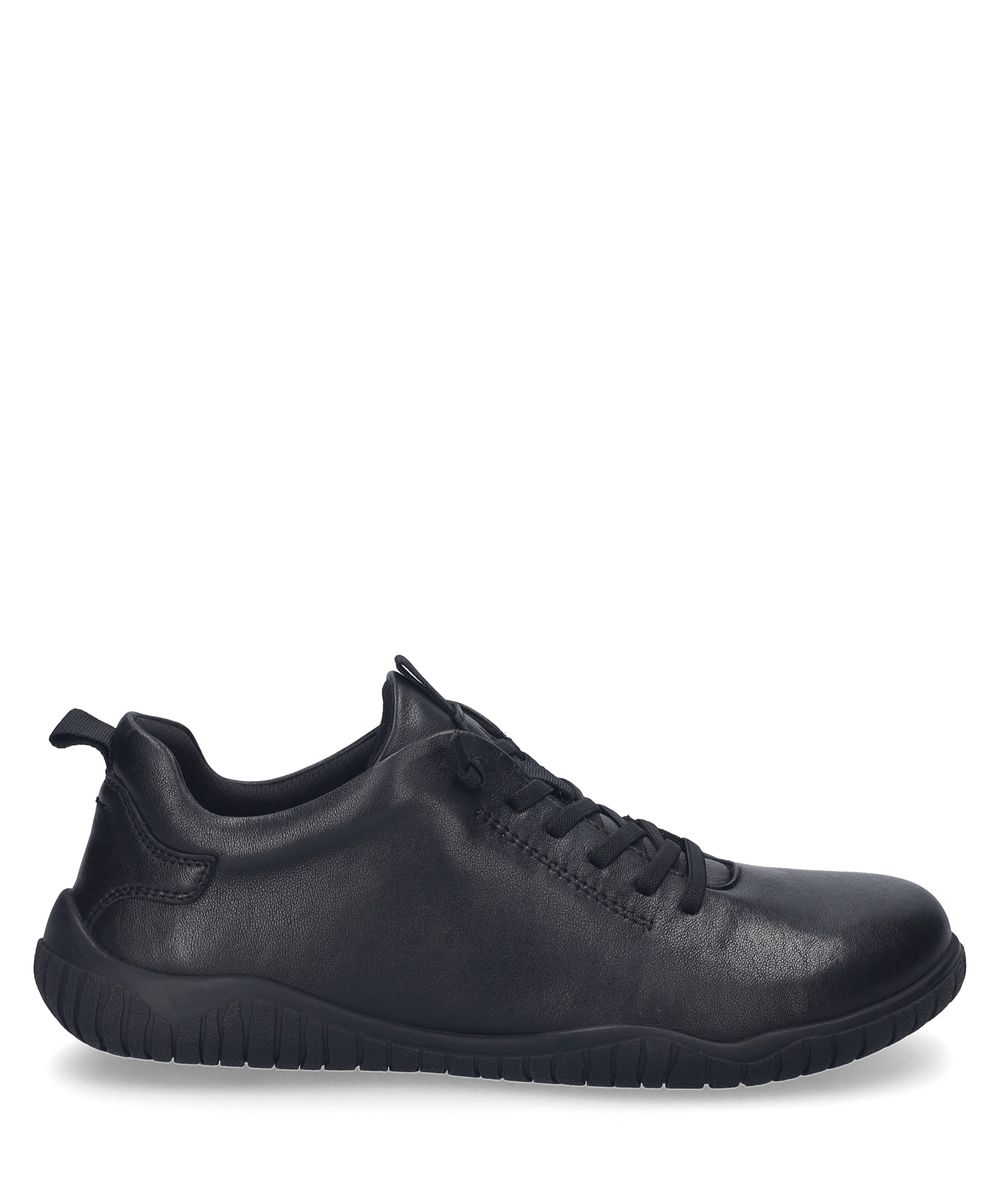 Lässiger Schnür-Sneaker aus Leder