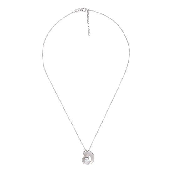 Orphelia Damen-Anhänger Sterling-Silber 925 mit Kette – Silber ZH-4656