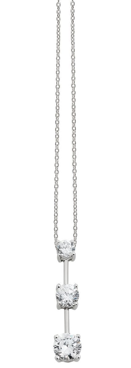 Orphelia Damen-Halskette Sterling-Silber 925 – Silber ZK-2677