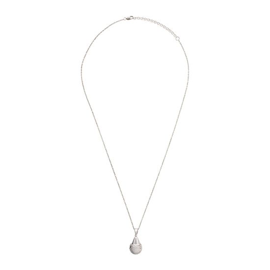 Orphelia Damen-Kette aus 925er Sterlingsilber mit Anhänger – Silber ZH-4580