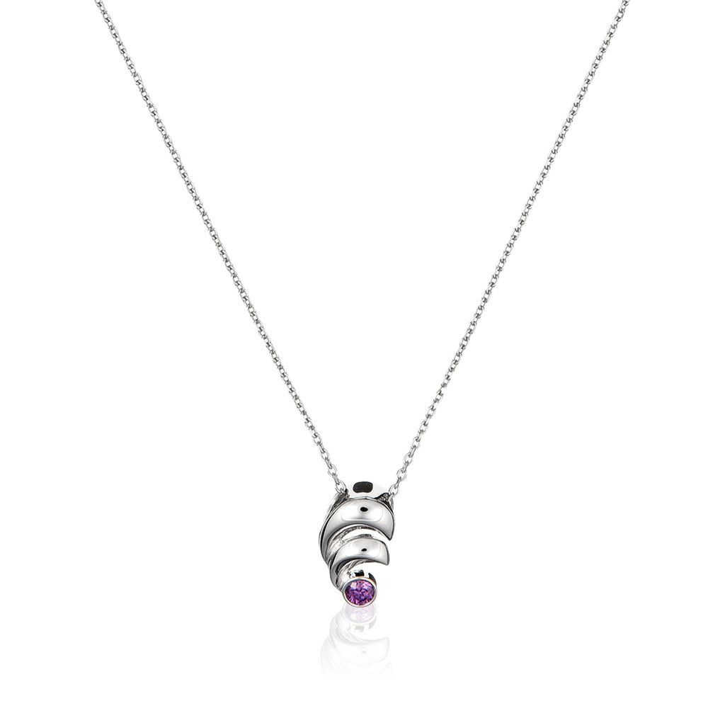 Moderne Halskette aus Sterlingsilber