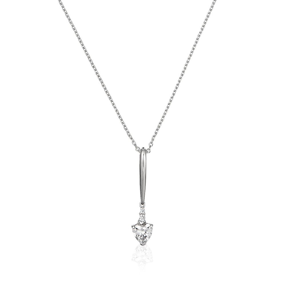 Orphelia Damen-Kette aus 925er Sterlingsilber mit Anhänger – Silber ZH-4769