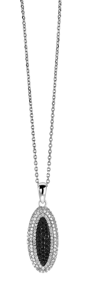 Orphelia Damen-Kette aus 925er Sterlingsilber mit Anhänger – Silber ZH-4799