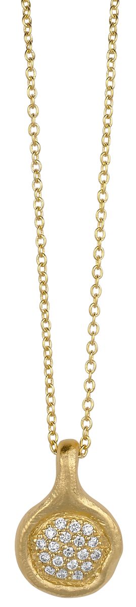 Orphelia Damen-Kette aus 925er Sterlingsilber mit Anhänger – Silber ZH-4849/1