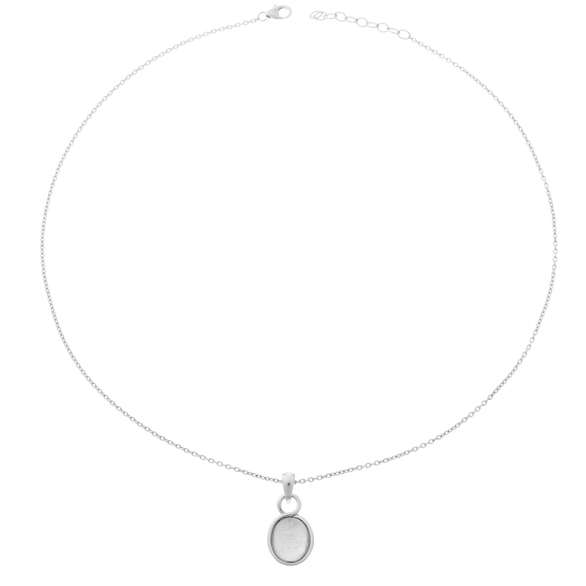Orphelia Damen-Kette aus 925er Sterlingsilber mit Anhänger – Silber ZH-6040