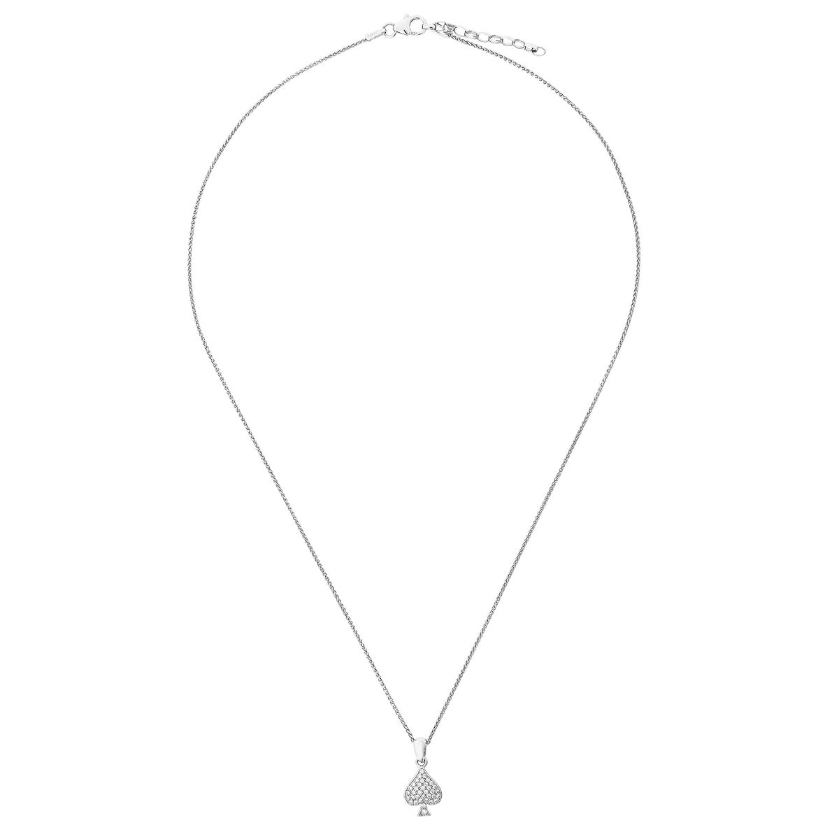 Orphelia Damen-Kette aus 925er Sterlingsilber mit Anhänger – Silber ZH-7346