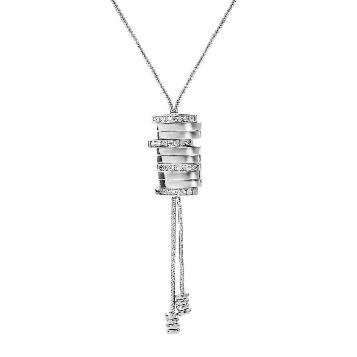 Orphelia Halskette für Damen, Sterling-Silber 925, Silber ZK-7363