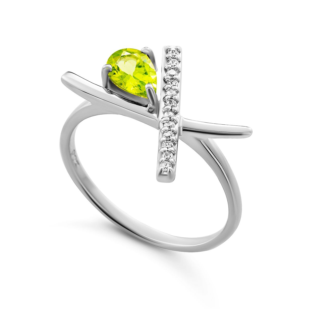 Orphelia 'Charlotte' Damen-Ring aus 925er Sterlingsilber – Silber ZR-7580/G