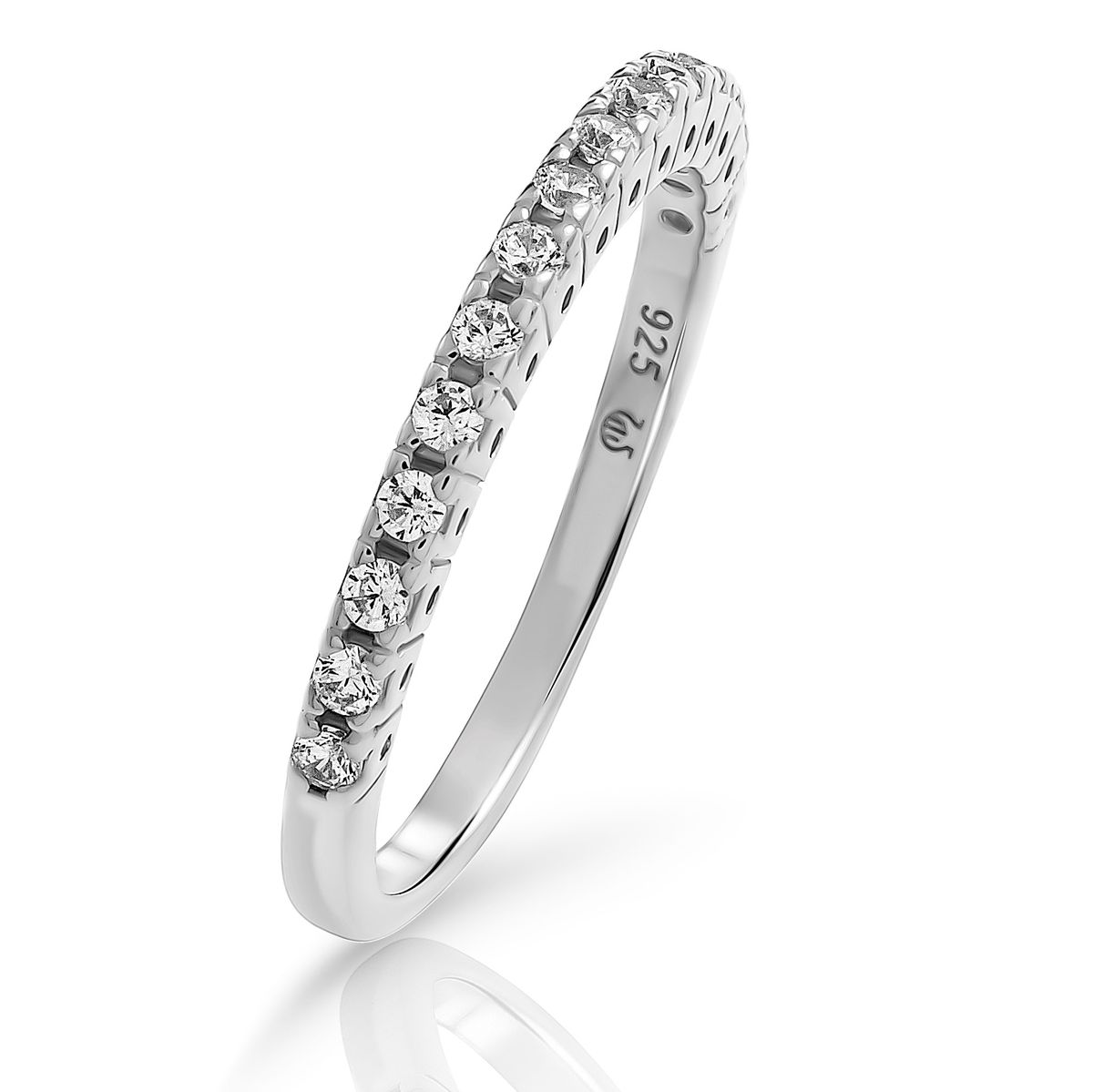 Orphelia 'Claire' Damen-Ring aus 925er Sterlingsilber – Silber ZR-7539