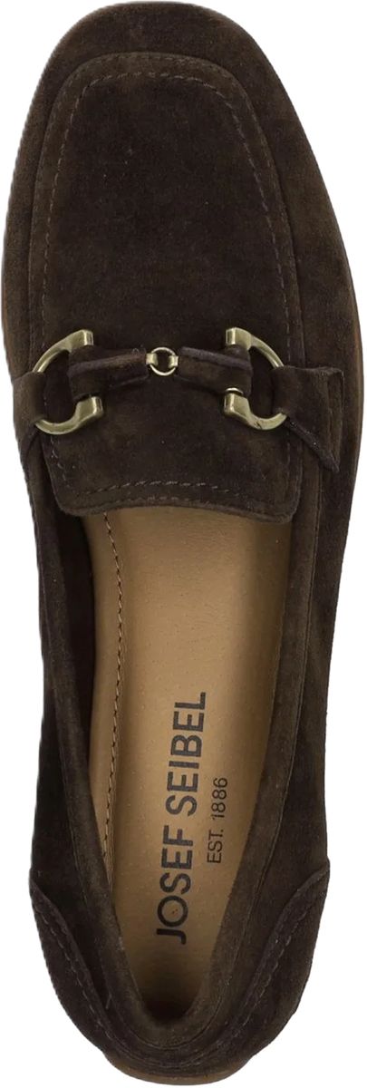Klassischer Wildleder-Loafer mit Schmuckelement