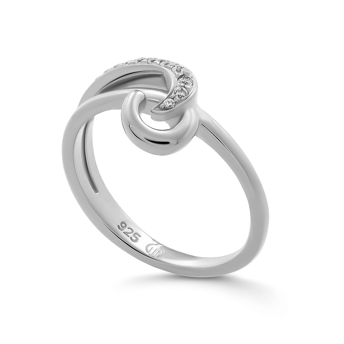 Orphelia 'Ida' Damen-Ring aus 925er Sterlingsilber – Silber ZR-7521