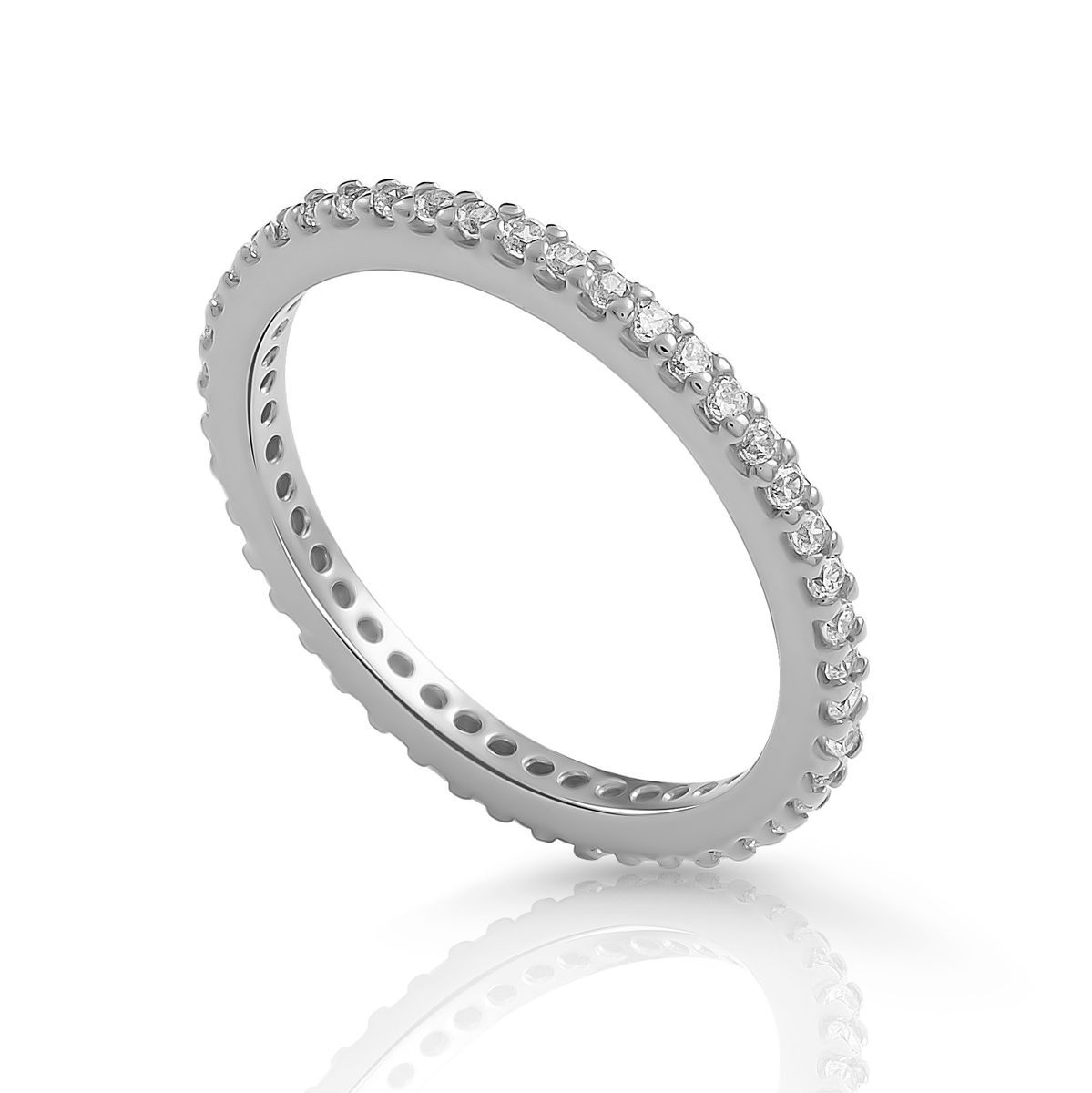 Orphelia 'Lily' Damen-Ring aus 925er Sterlingsilber – Silber ZR-7538