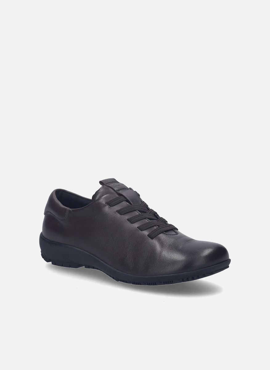 Damen Leder Komfort Walking Schuh