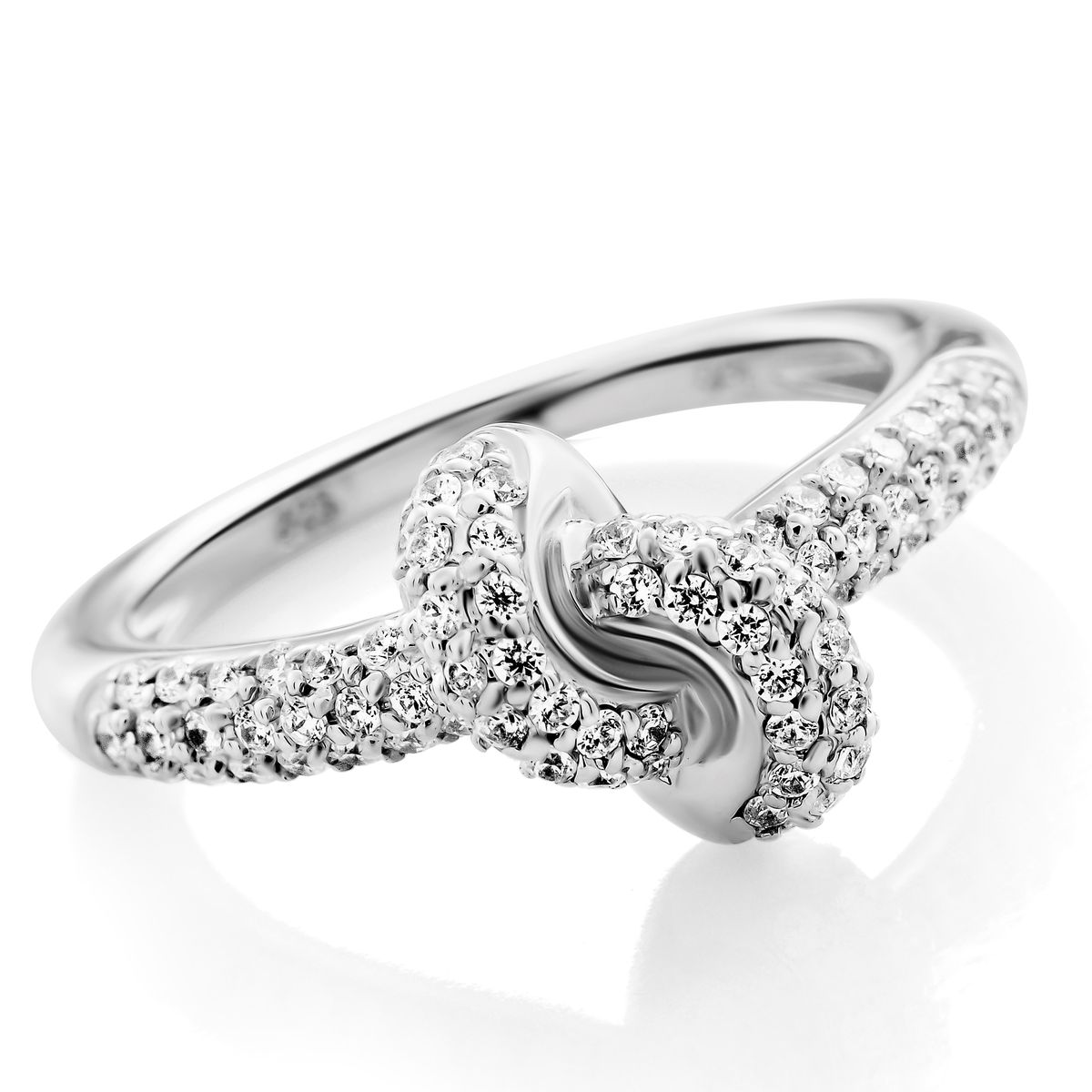 Orphelia 'Palma' Damen-Ring aus 925er Sterlingsilber – Silber ZR-7569