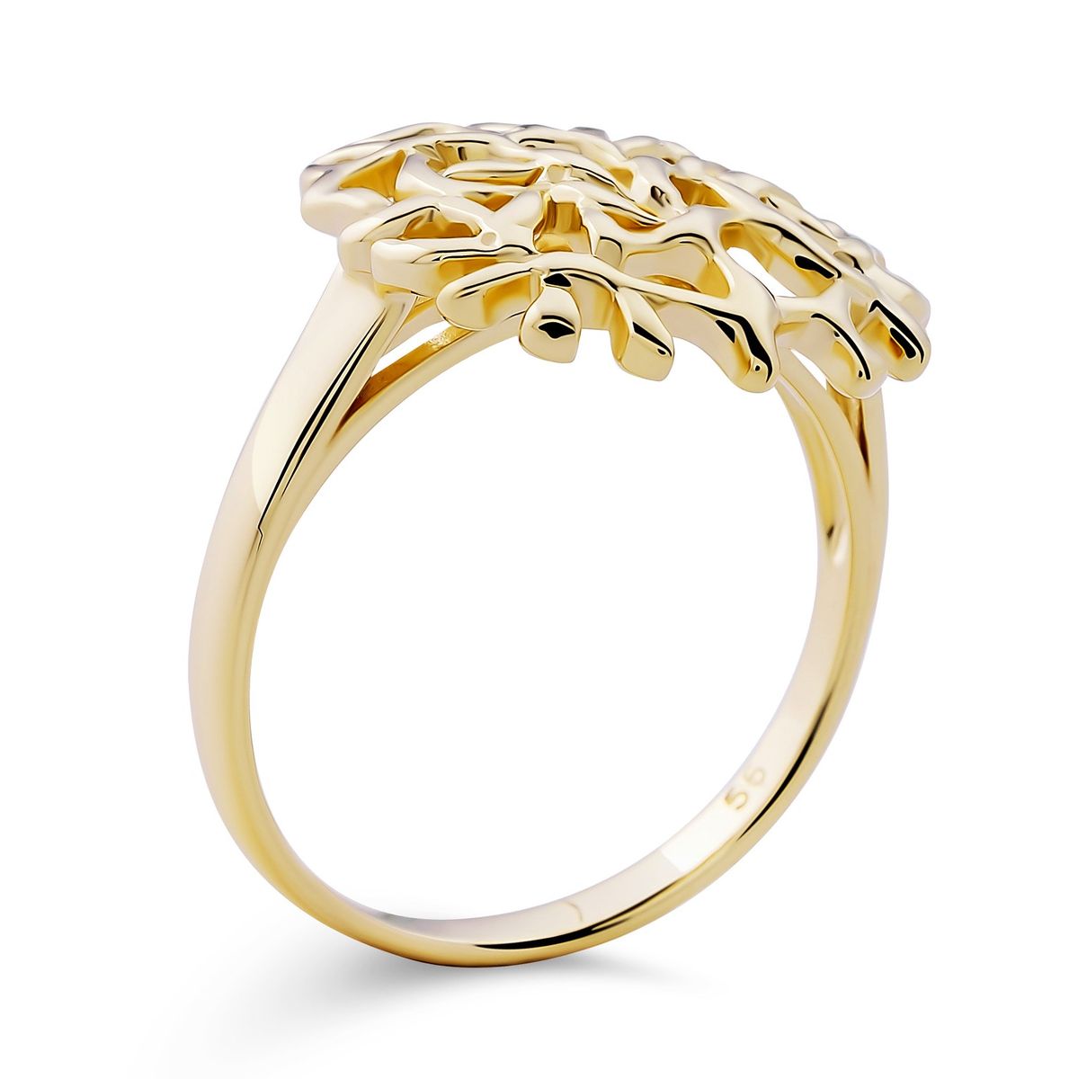 Filigraner Ring mit Baummotiv