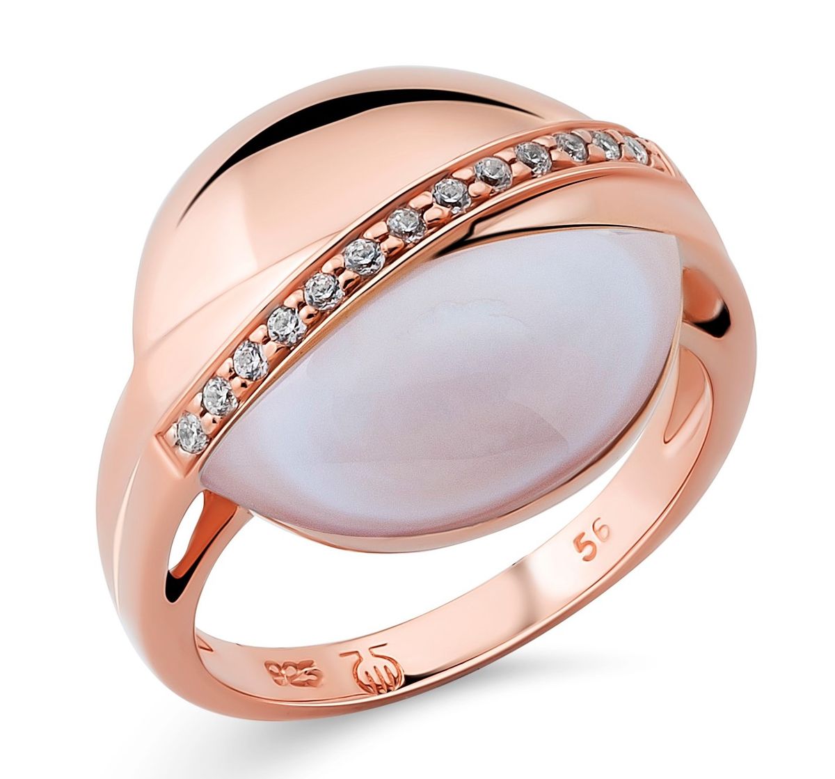 Orphelia Damen-Ring Sterling-Silber 925 – Rosé ZR-7506/RG
