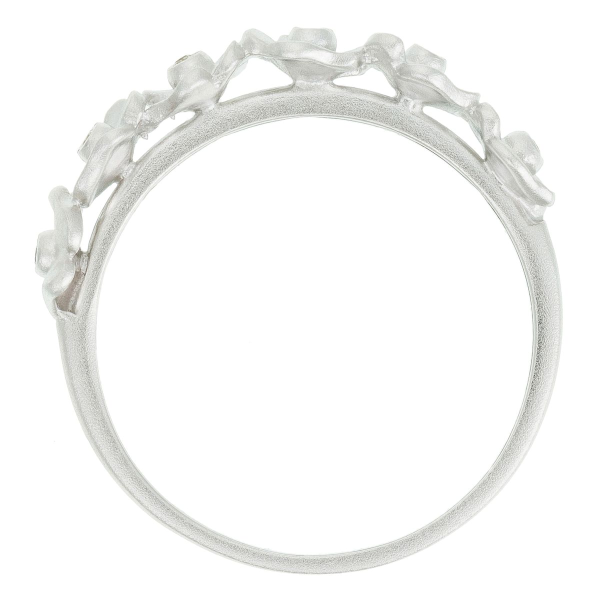 Naturinspirierter Ring mit Blumenmotiv