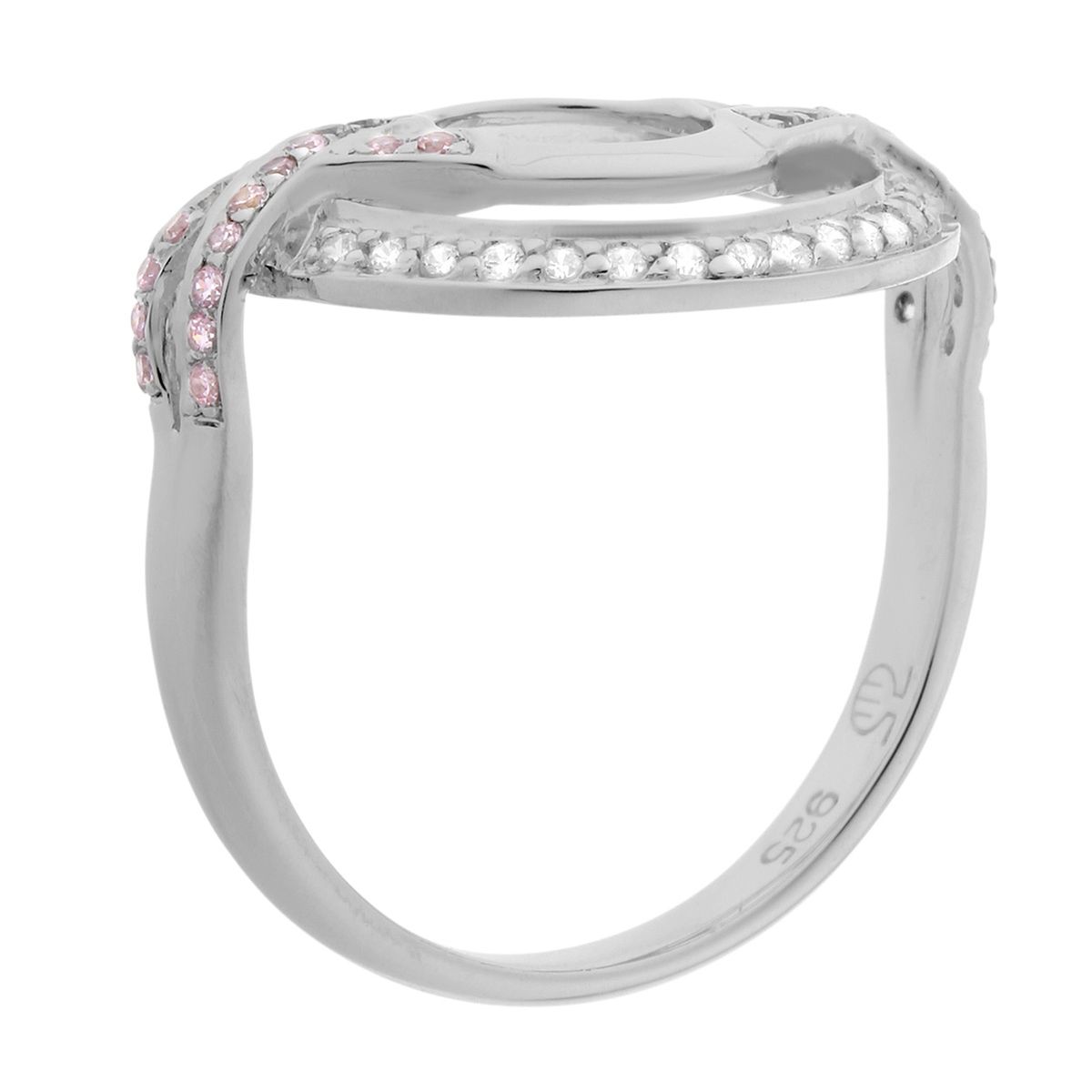 Ring mit ineinandergreifenden Schleifen