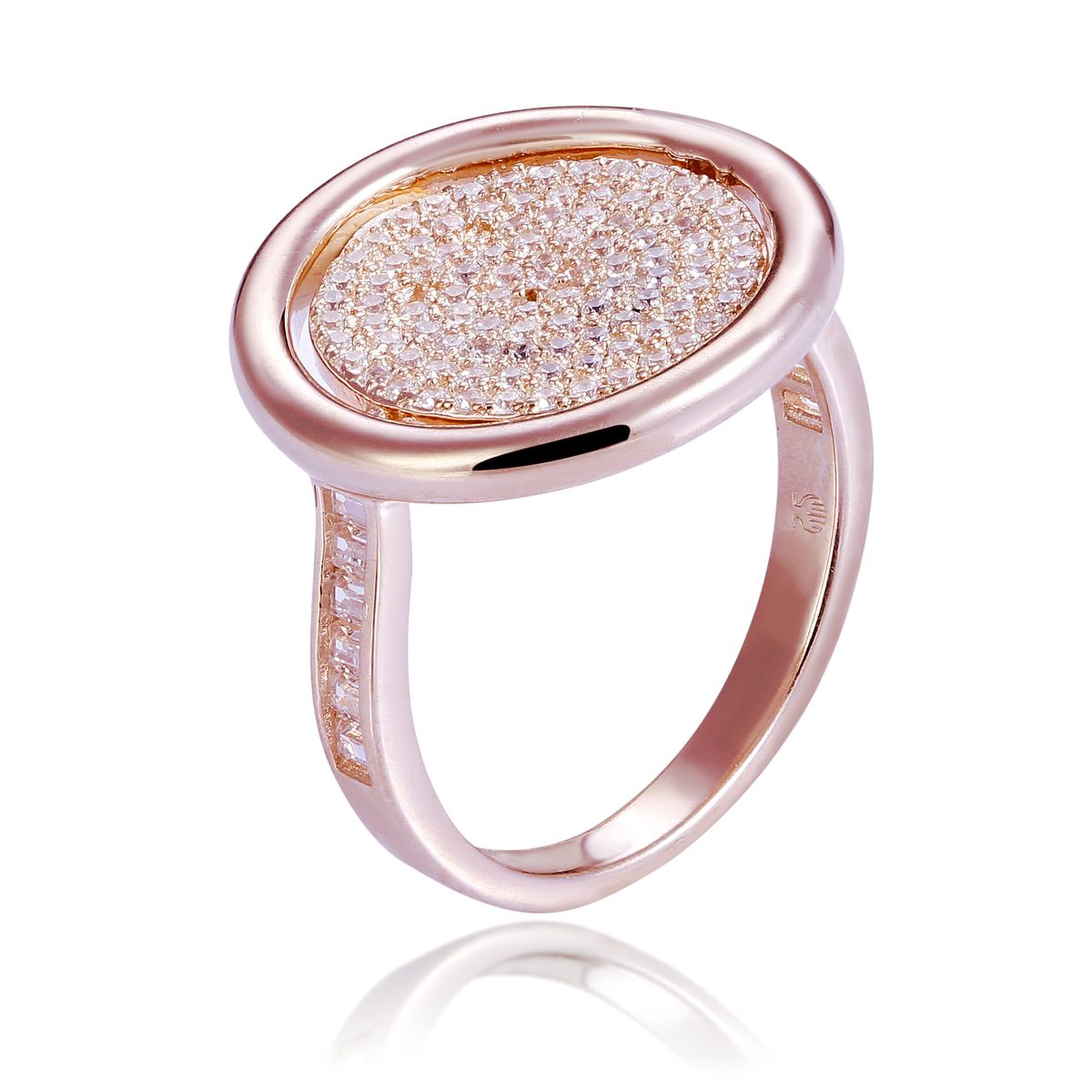 Orphelia Damen-Ring Sterling-Silber 925, Rosé ZR-7444/RG
